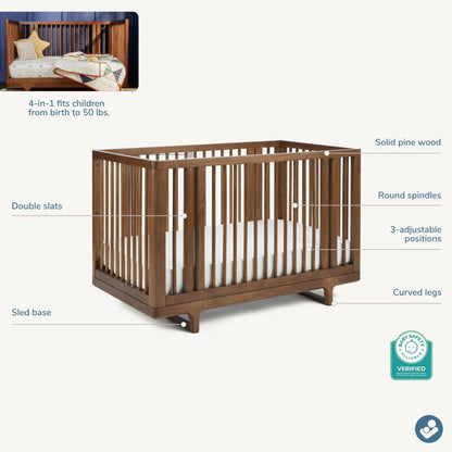 Maxi-Cosi NurseryMaxi-Cosi Nursery Embraced Forms 4-in-1 Convertible CribBabysupermarket