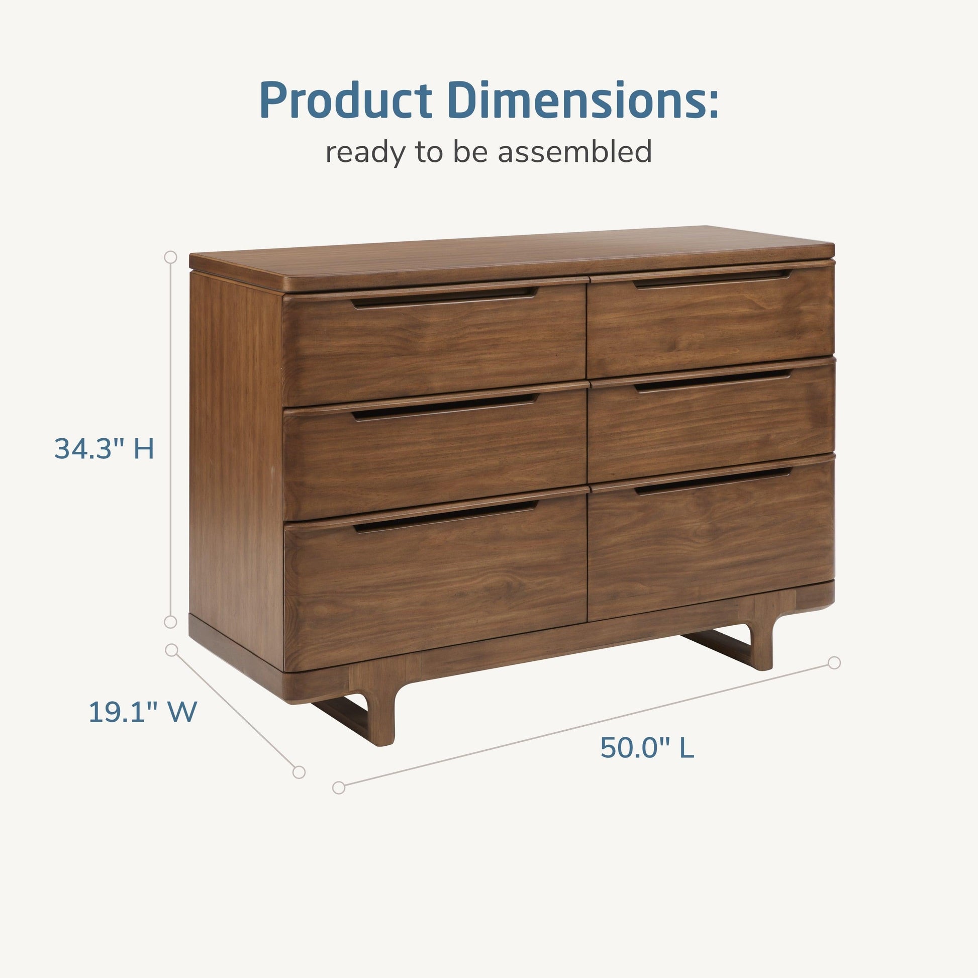 Maxi-Cosi NurseryMaxi-Cosi Nursery Embraced Forms 6-Drawer DresserBabysupermarket