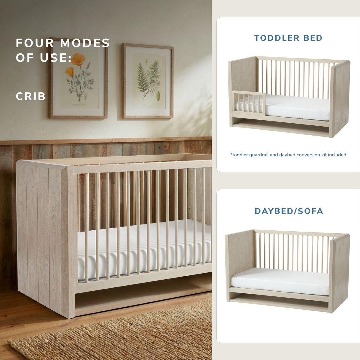 Maxi-Cosi NurseryMaxi-Cosi Nursery NorCal 4-in-1 Convertible CribBabysupermarket