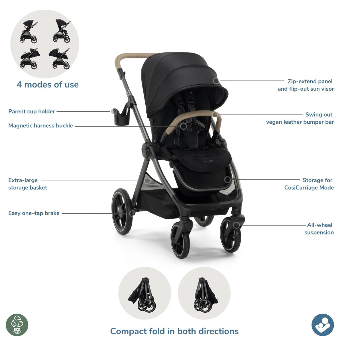 Maxi-CosiMaxi-Cosi Oxford Modular StrollerBabysupermarket