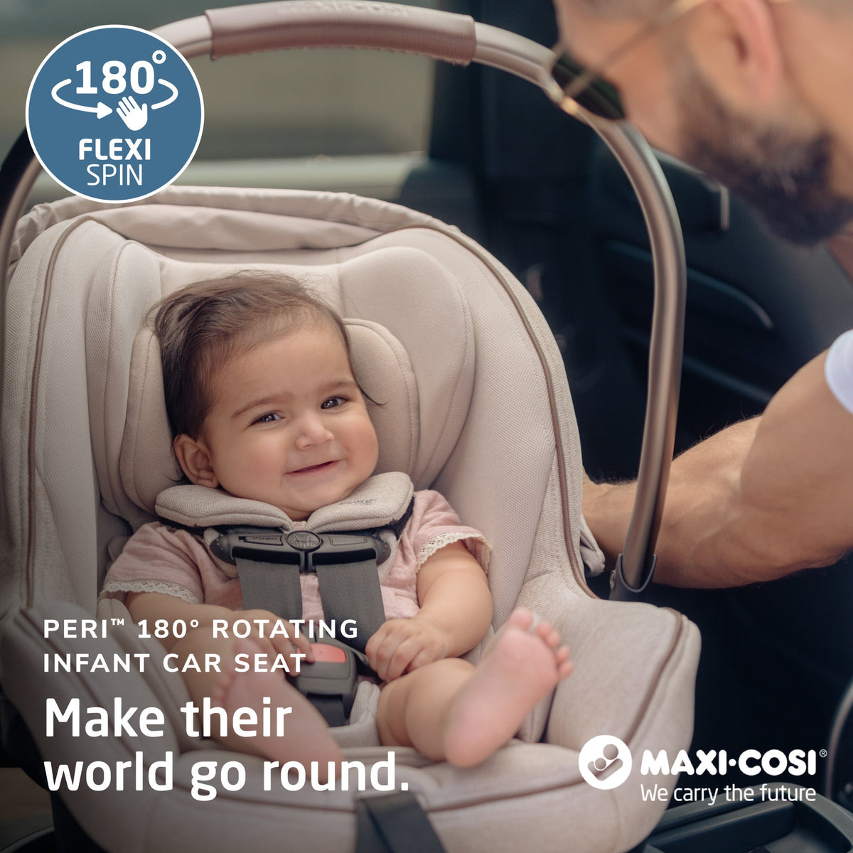 Dorel Juvenile Infant Maxi-Cosi Peri 180° Rotating Infant Car Seat