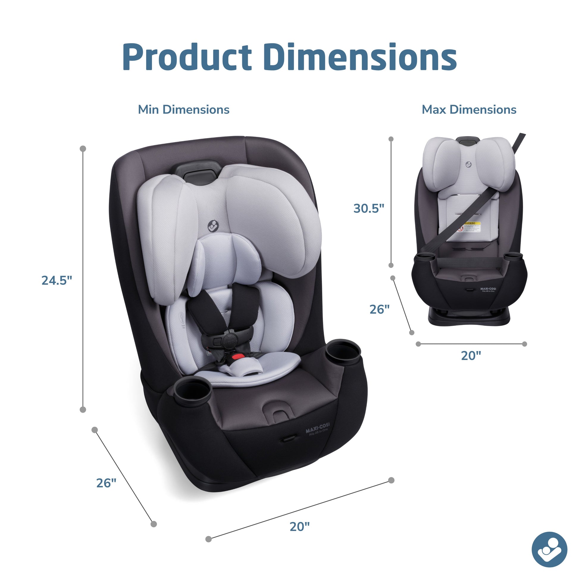 Maxi-Cosi Car Seats - Convertible Maxi-Cosi Pria All-in-One Convertible Car Seat