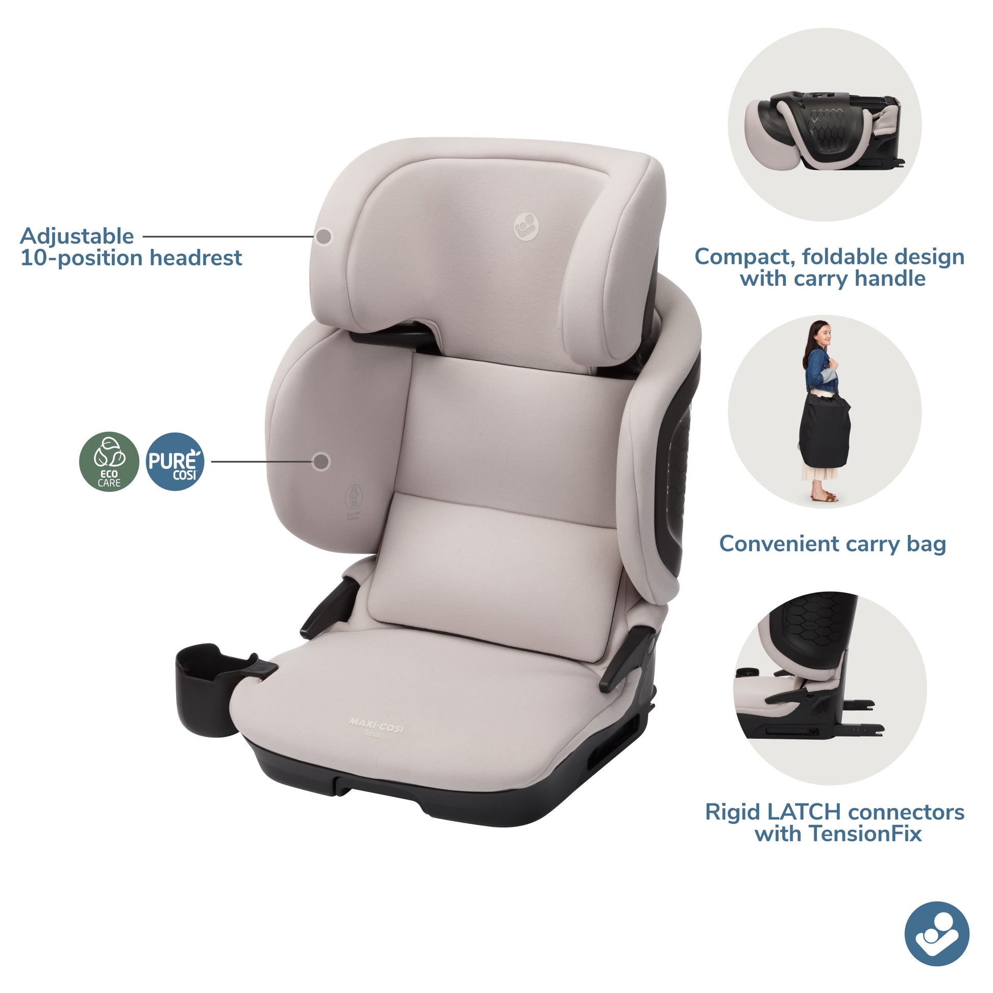 Maxi-Cosi Car Seats - Booster Maxi-Cosi Tanza Belt-Positioning Booster Car Seat