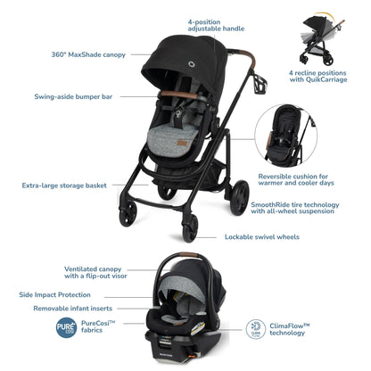 Dorel Juvenile Travel System Maxi-Cosi Tayla Max 5-in-1 Travel System