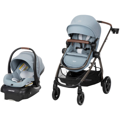 Dorel Juvenile Travel System New Hope Grey Maxi-Cosi Zelia² Luxe 5-in-1 Modular Travel System