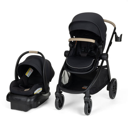 Maxi-Cosi Strollers - Travel Systems Caspian Caviar Maxi-Cosi Zelia Pro 5-in-1 Modular Travel System