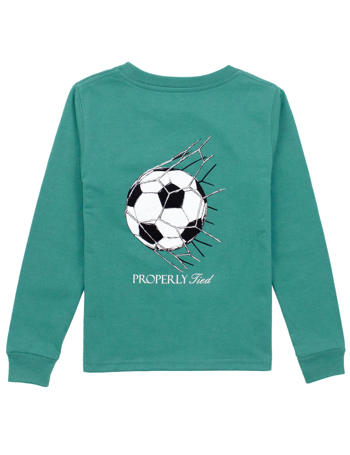 Properly TiedProperly Tied Boys Goal Longsleve Shirt - TealBabysupermarket