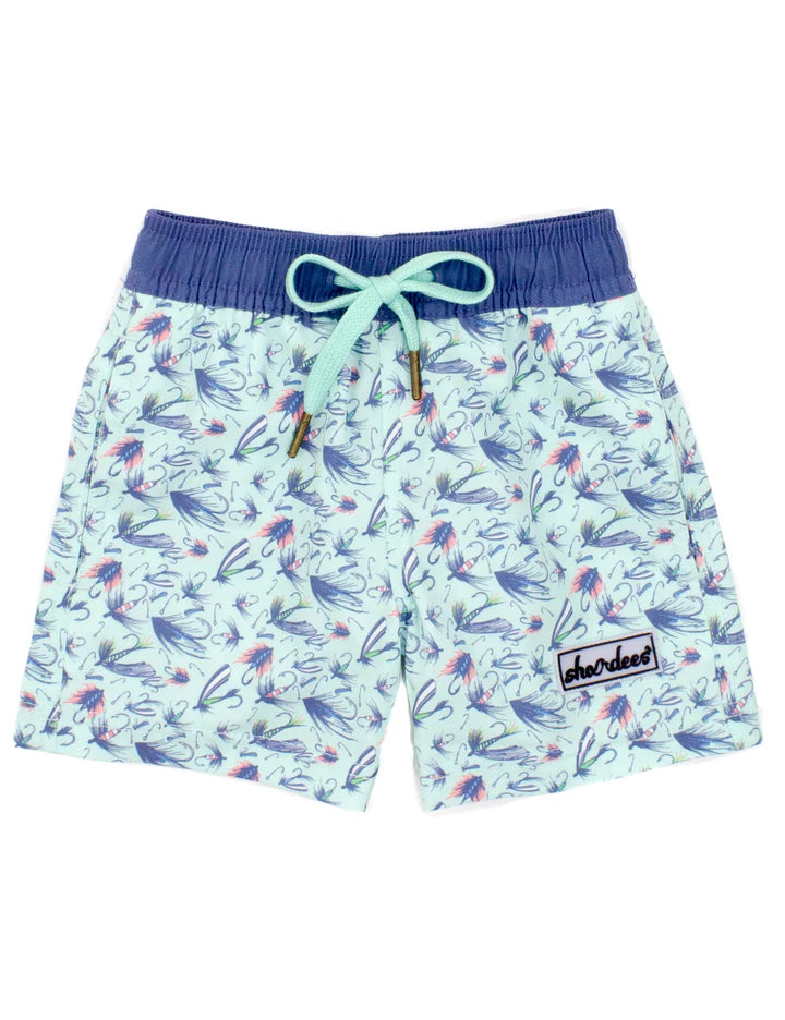 Properly Tied Boys Shordees Swim Trunk - Stay Fly