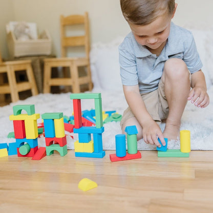 Melissa and Doug 100 Wood Blocks Set