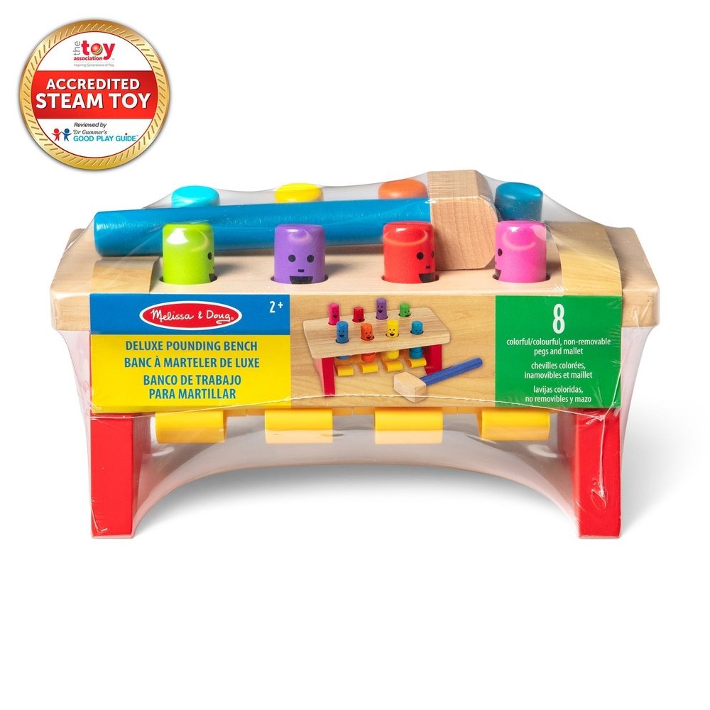 Melissa and Doug Deluxe Pounding Bench