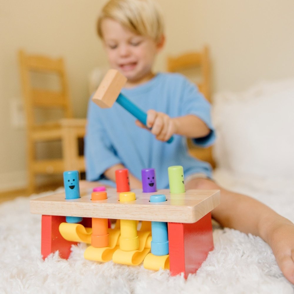 Melissa and Doug Deluxe Pounding Bench