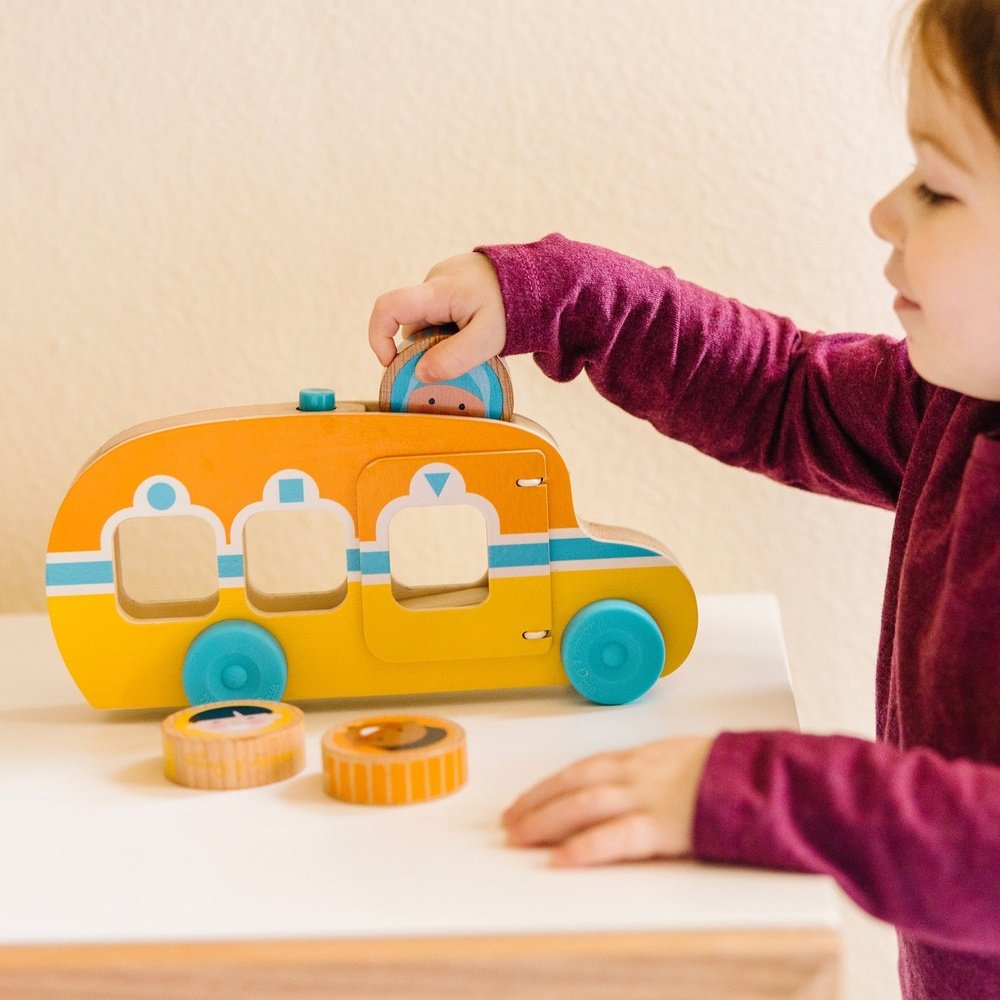 Melissa and Doug GO TOTs Roll & Ride Bus