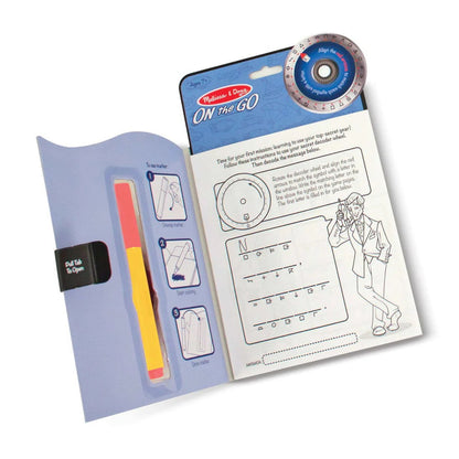 Melissa and DougMelissa & Doug On the Go Secret Decoder Game BookBabysupermarket