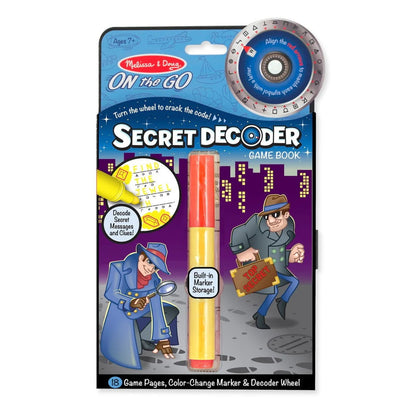 Melissa and DougMelissa & Doug On the Go Secret Decoder Game BookBabysupermarket