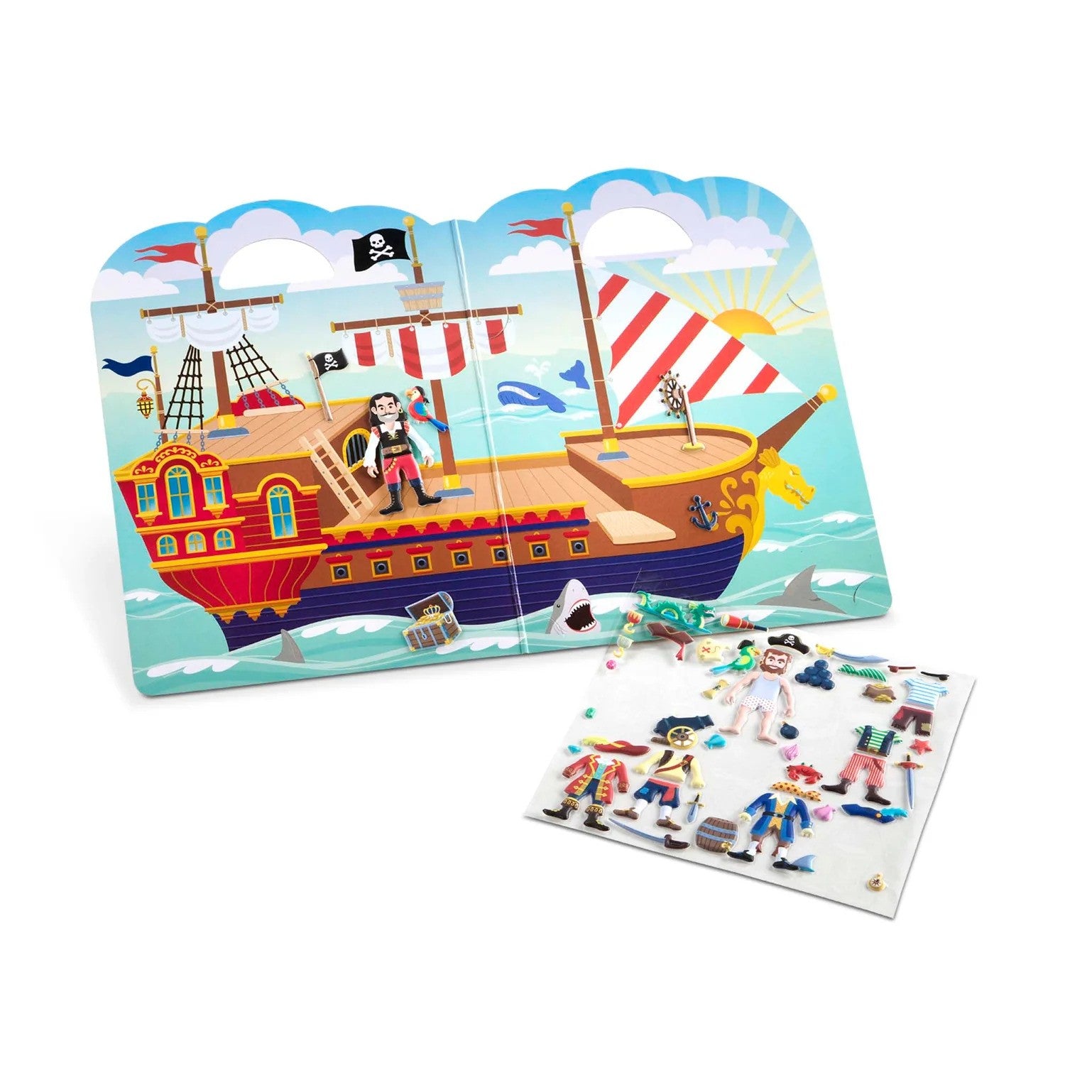 Melissa and DougMelissa & Doug Pirate Puffy Sticker Play SetBabysupermarket