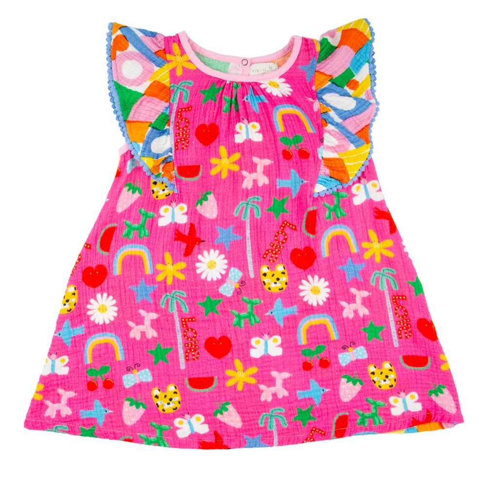 Miki Miette Girls Esme Dress - Carnivale babysupermarket