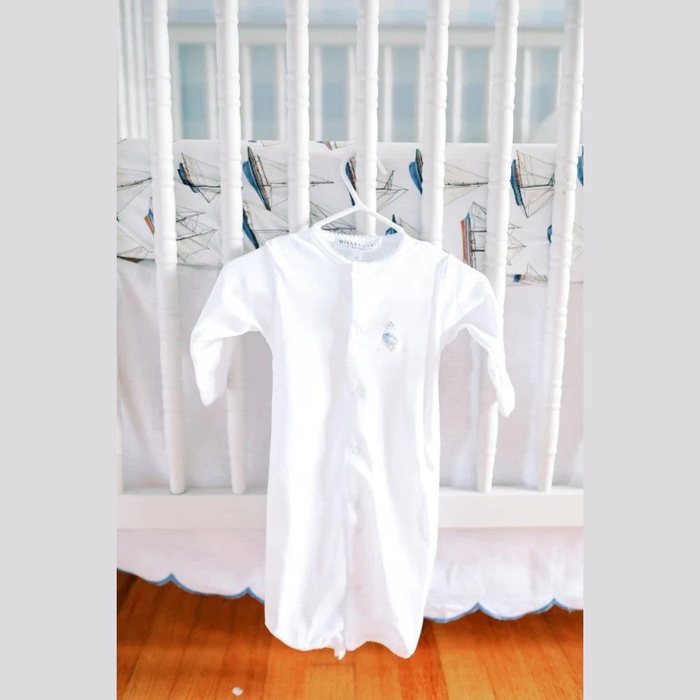 Milly Marie Baby Boy Papa Goose Converter Gown