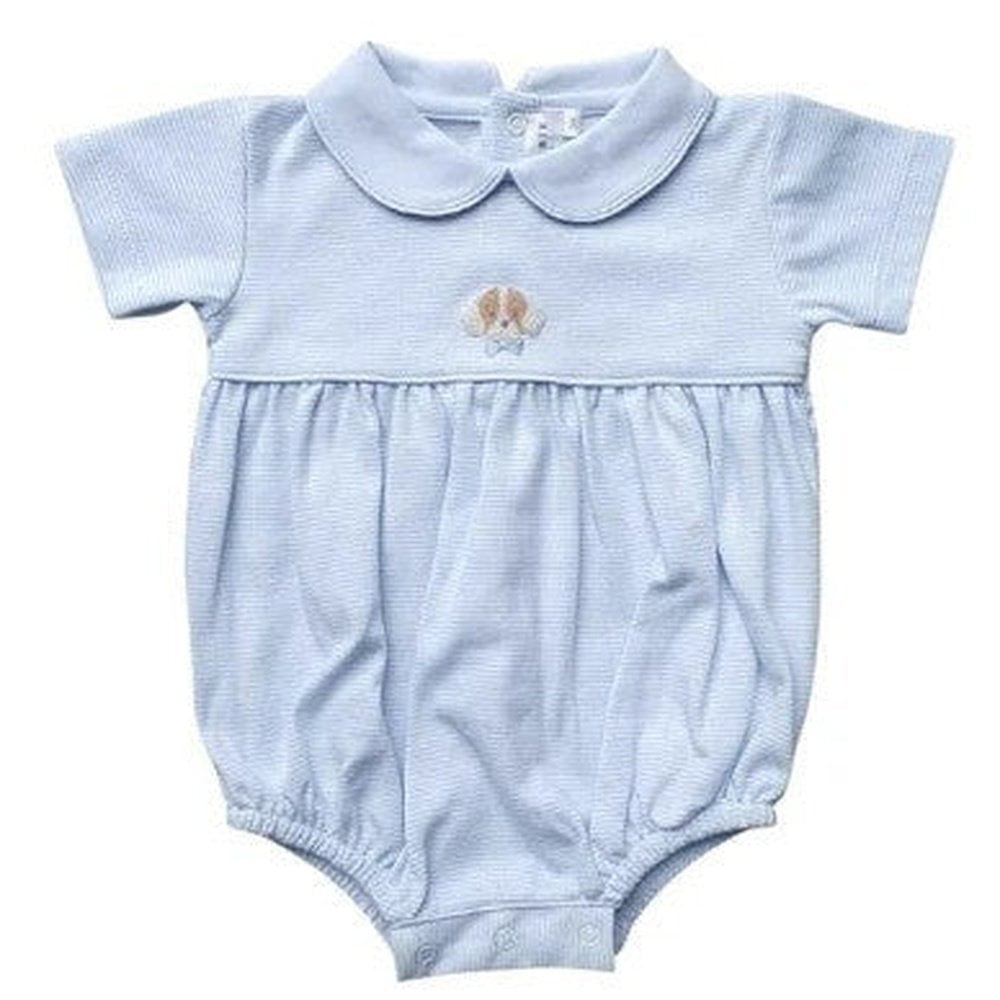 Milly Marie Apparel & Gifts Blue / 3 Mo Milly Marie Baby Boy Spotted Puppy Blue Bubble