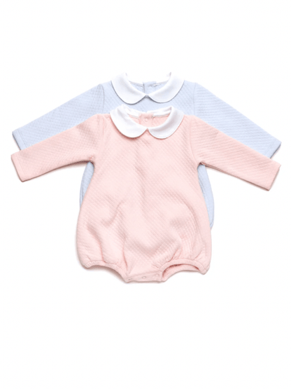 Milly MarieMilly Marie Boys Diamond Quilt Long Sleeve BubbleBabysupermarket