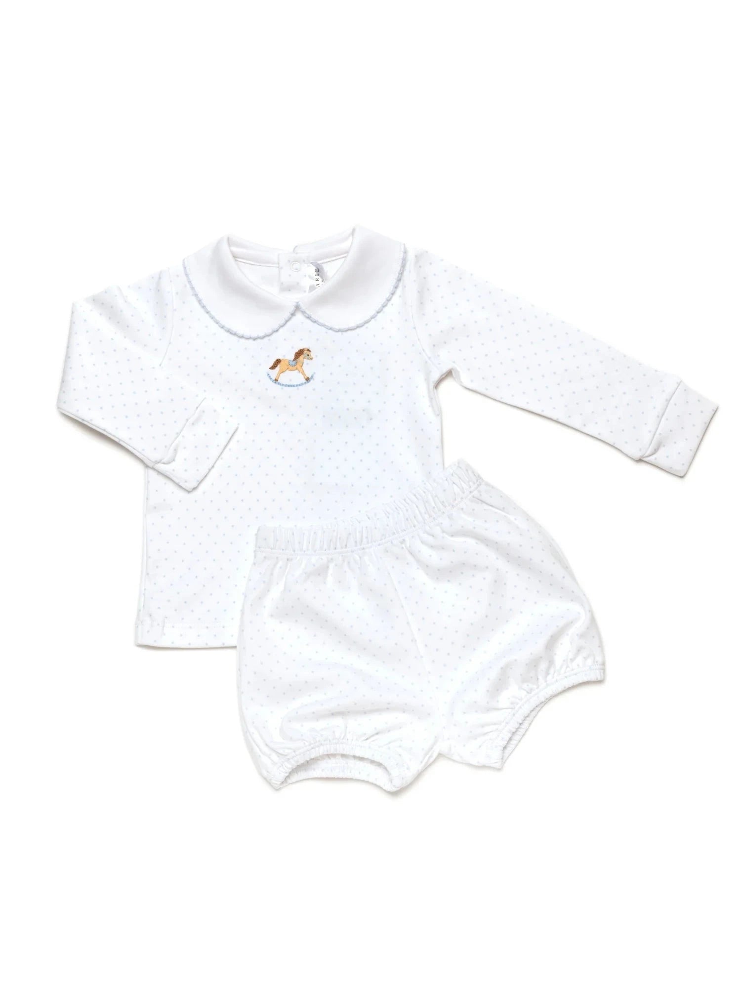 Milly Marie Boys Small Rocking Horse Bloomer Set