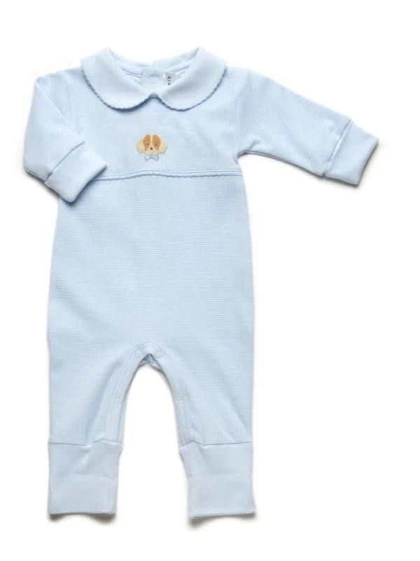 Milly Marie Boys Spotted Puppy Playsuit