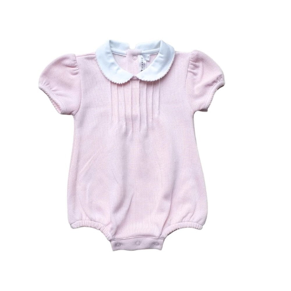 Milly Marie Girls Pink Special Knit Bubble