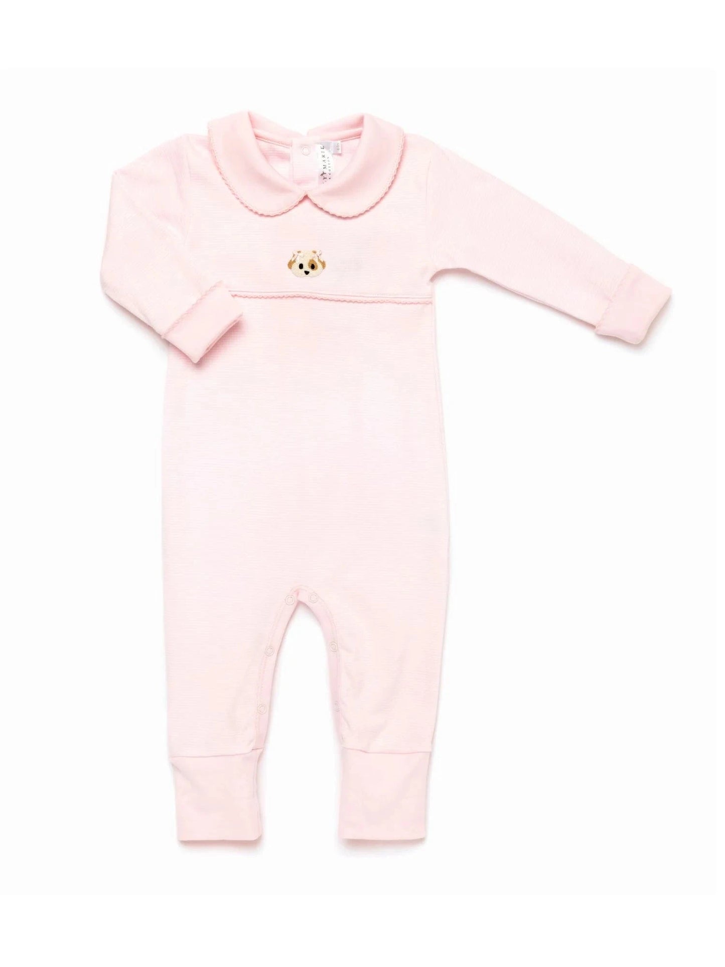 Milly Marie Girls Spotted Puppy Playsuit