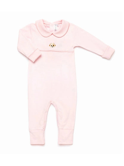 Milly Marie Girls Spotted Puppy Playsuit