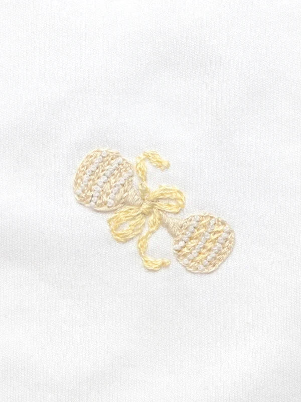 Milly Marie Ivory Heirloom Rattle Baby Blanket – Babysupermarket