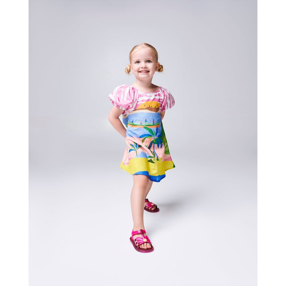 Mini Melissa Girls Hip Bloomy Sandal babysupermarket
