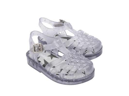 Mini Melissa Glitter Clear / 5 Mini Melissa Possession Shiny Elements Baby Jelly Shoe