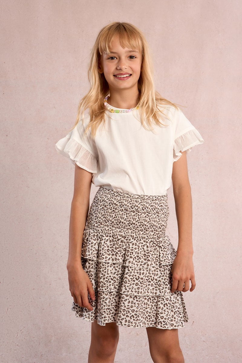 Mini MollyMini Molly Girls Leopard Print SkirtBabysupermarket