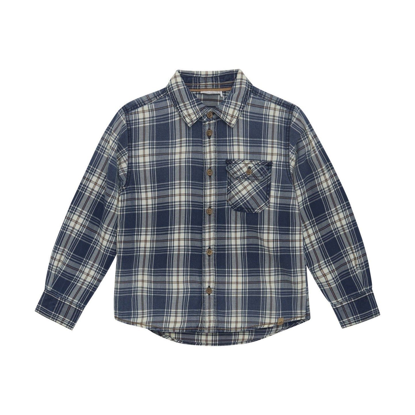 Minymo Boys Button Down Shirt - China Blue