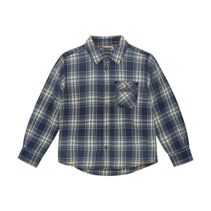 Minymo Boys Button Down Shirt - China Blue