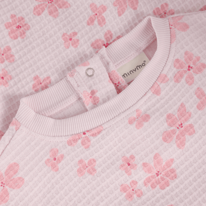 Minymo Minymo Girls Flower Sweatshirt
