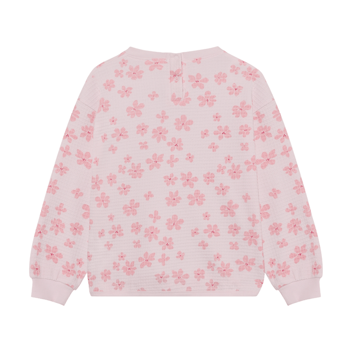 Minymo Minymo Girls Flower Sweatshirt