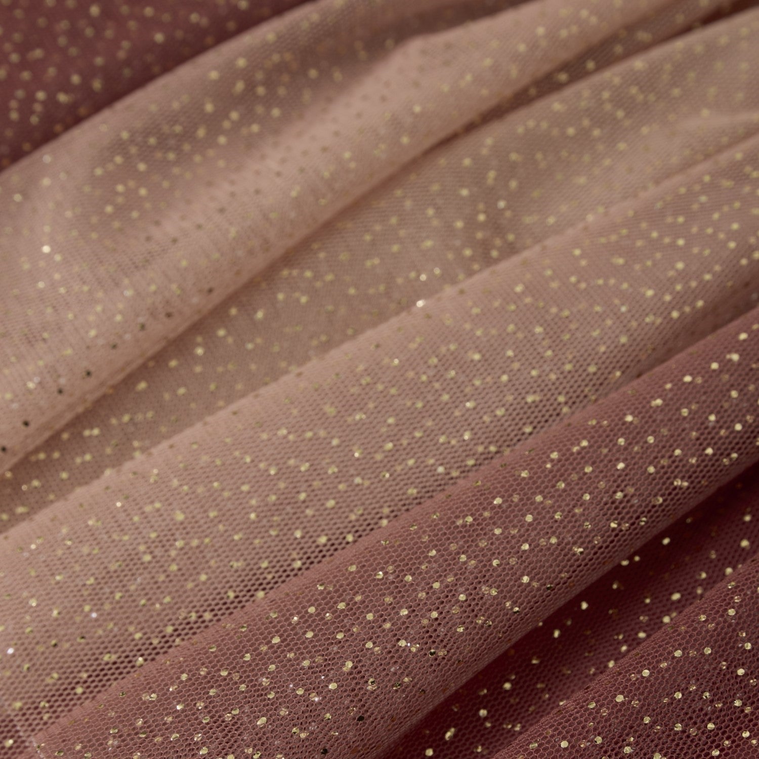 Minymo Girls Glitter Skirt - Withered Rose