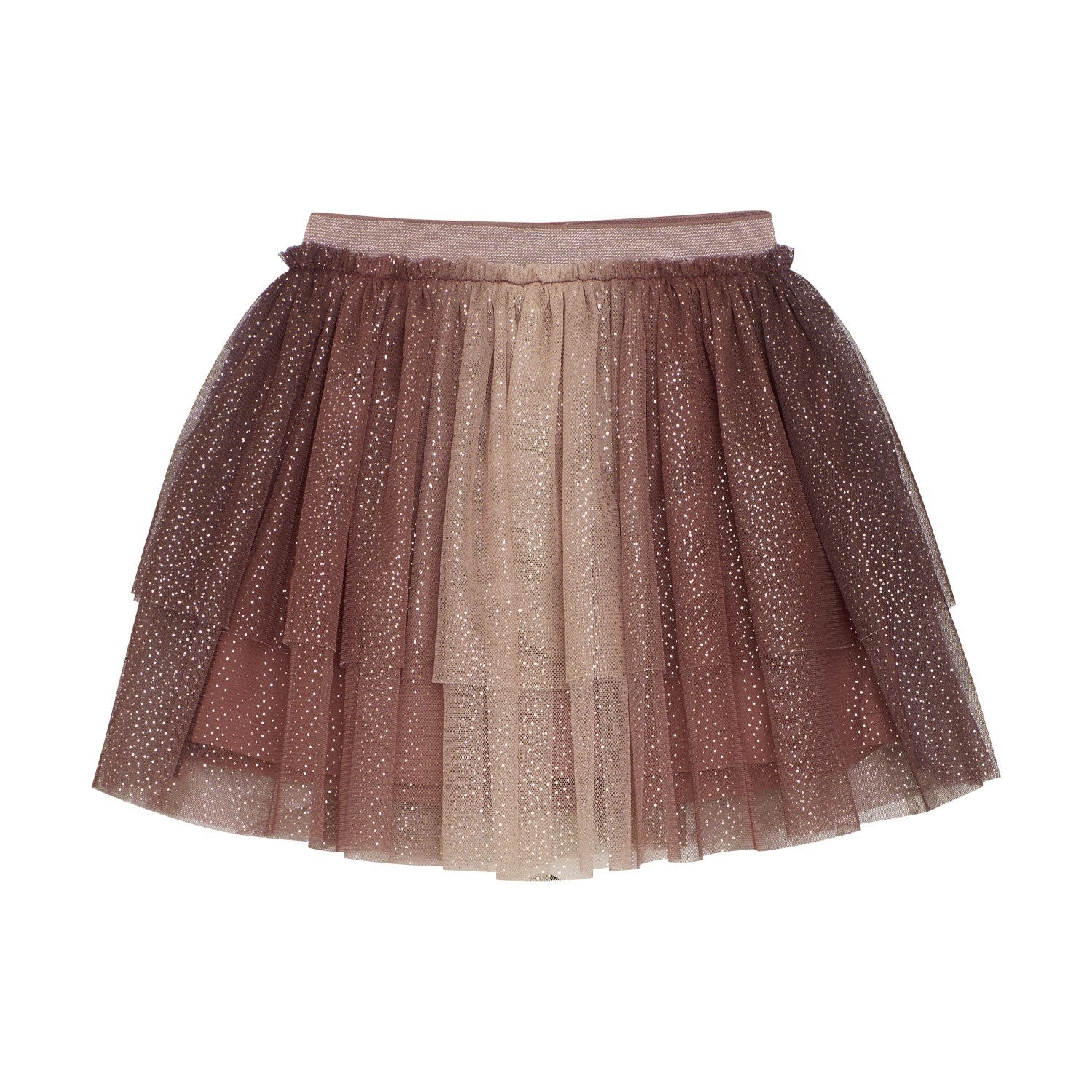 Minymo Girls Glitter Skirt - Withered Rose