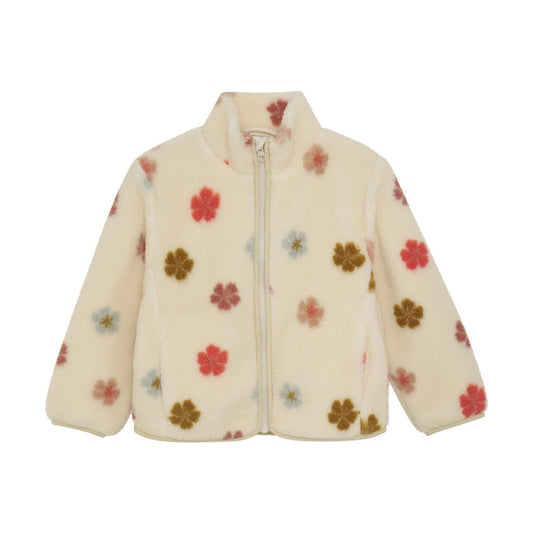 Minymo Girls Teddy Jacket - Sandshell