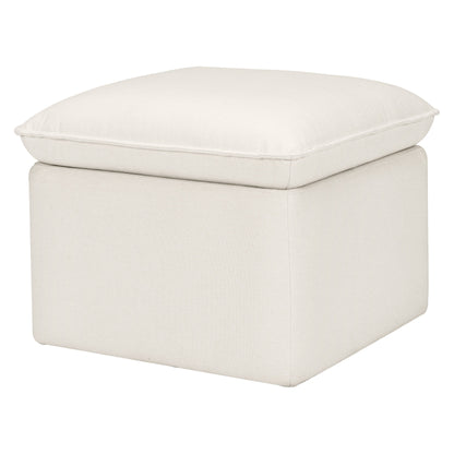 Babyletto Cali Storage Ottoman in Eco-Performance Fabric | Water Repellent & Stain Resistant