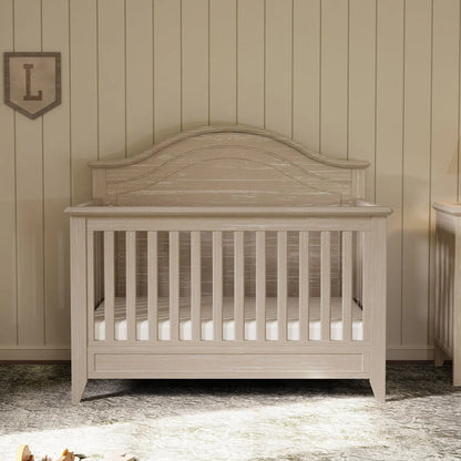 NamesakeMonogram by Namesake Barrow Rustic 4-in-1 Convertible Curve Top CribBabysupermarket