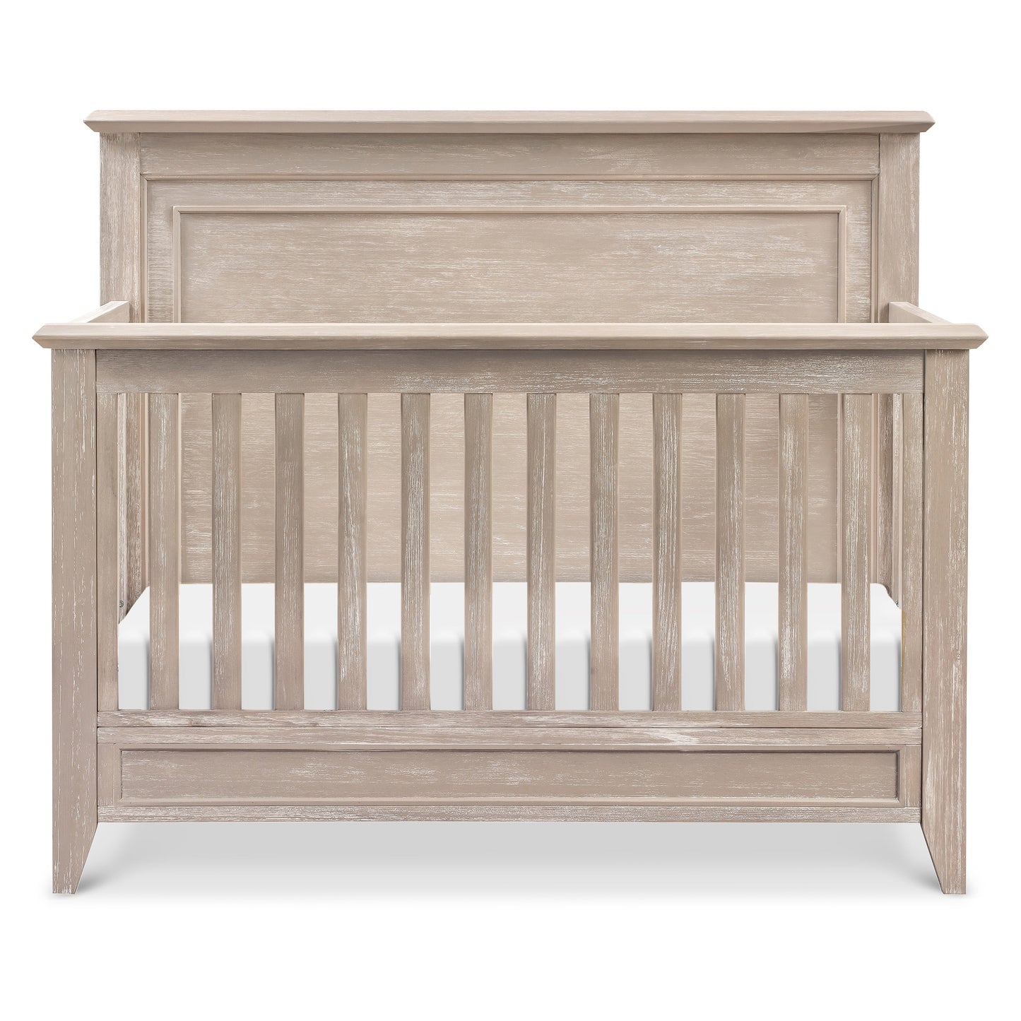 Namesake Cribs Sandbar Monogram by Namesake Beckett Rustic 4-in-1  Convertible Flat Top Crib