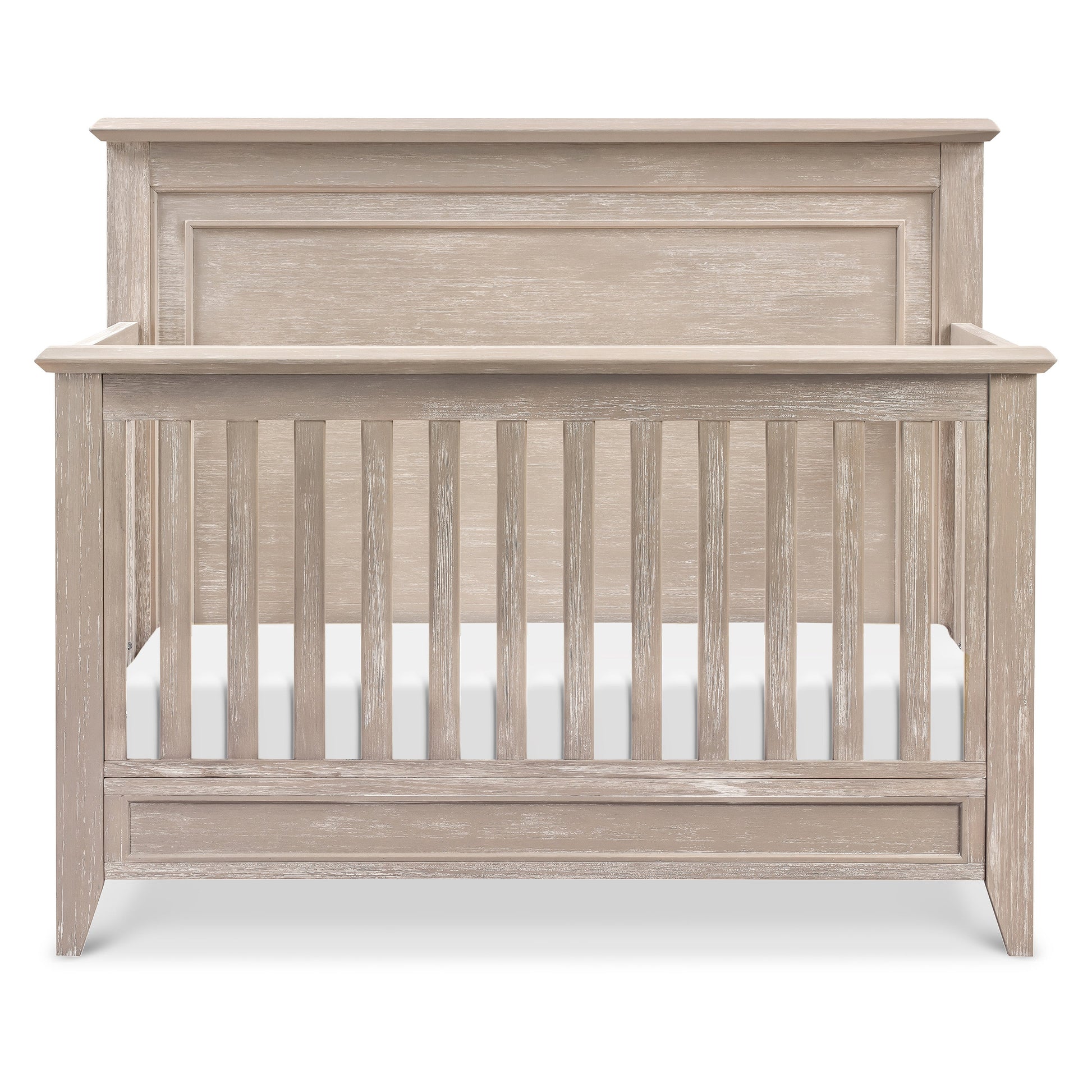Namesake Cribs Sandbar Monogram by Namesake Beckett Rustic 4-in-1  Convertible Flat Top Crib