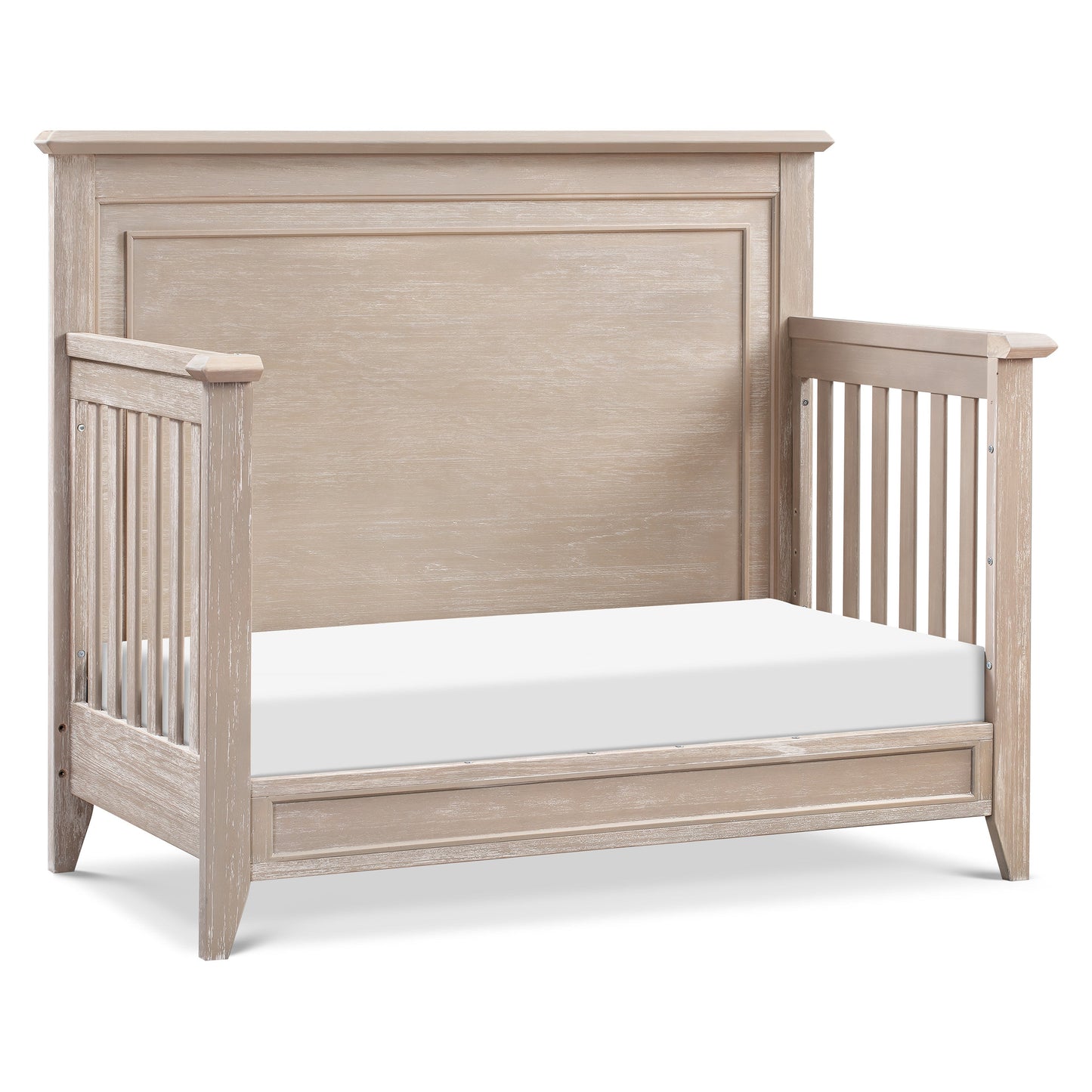 Namesake Cribs Sandbar Monogram by Namesake Beckett Rustic 4-in-1  Convertible Flat Top Crib