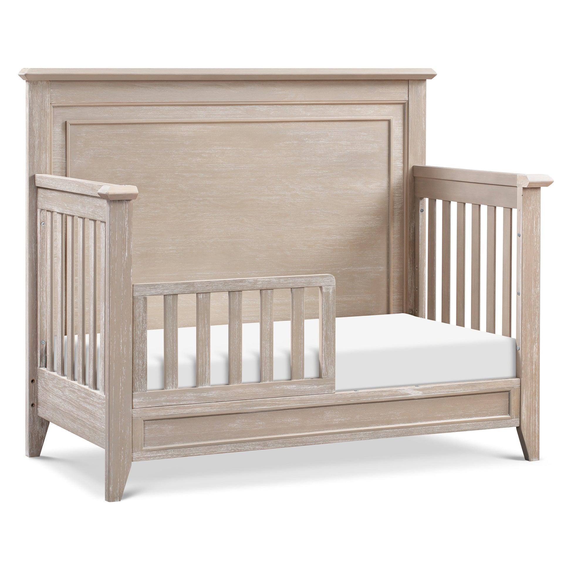 Namesake Cribs Sandbar Monogram by Namesake Beckett Rustic 4-in-1  Convertible Flat Top Crib