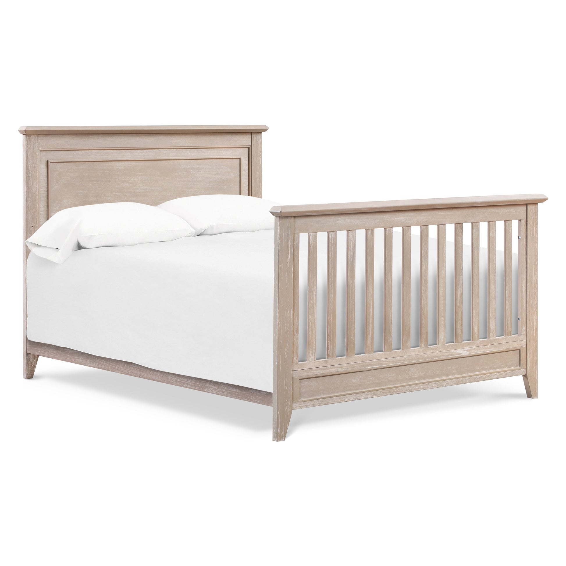 Namesake Cribs Sandbar Monogram by Namesake Beckett Rustic 4-in-1  Convertible Flat Top Crib