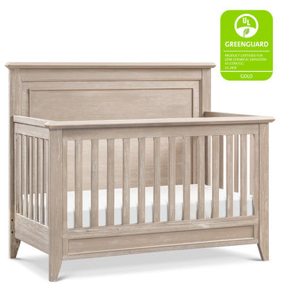 Namesake Cribs Sandbar Monogram by Namesake Beckett Rustic 4-in-1  Convertible Flat Top Crib