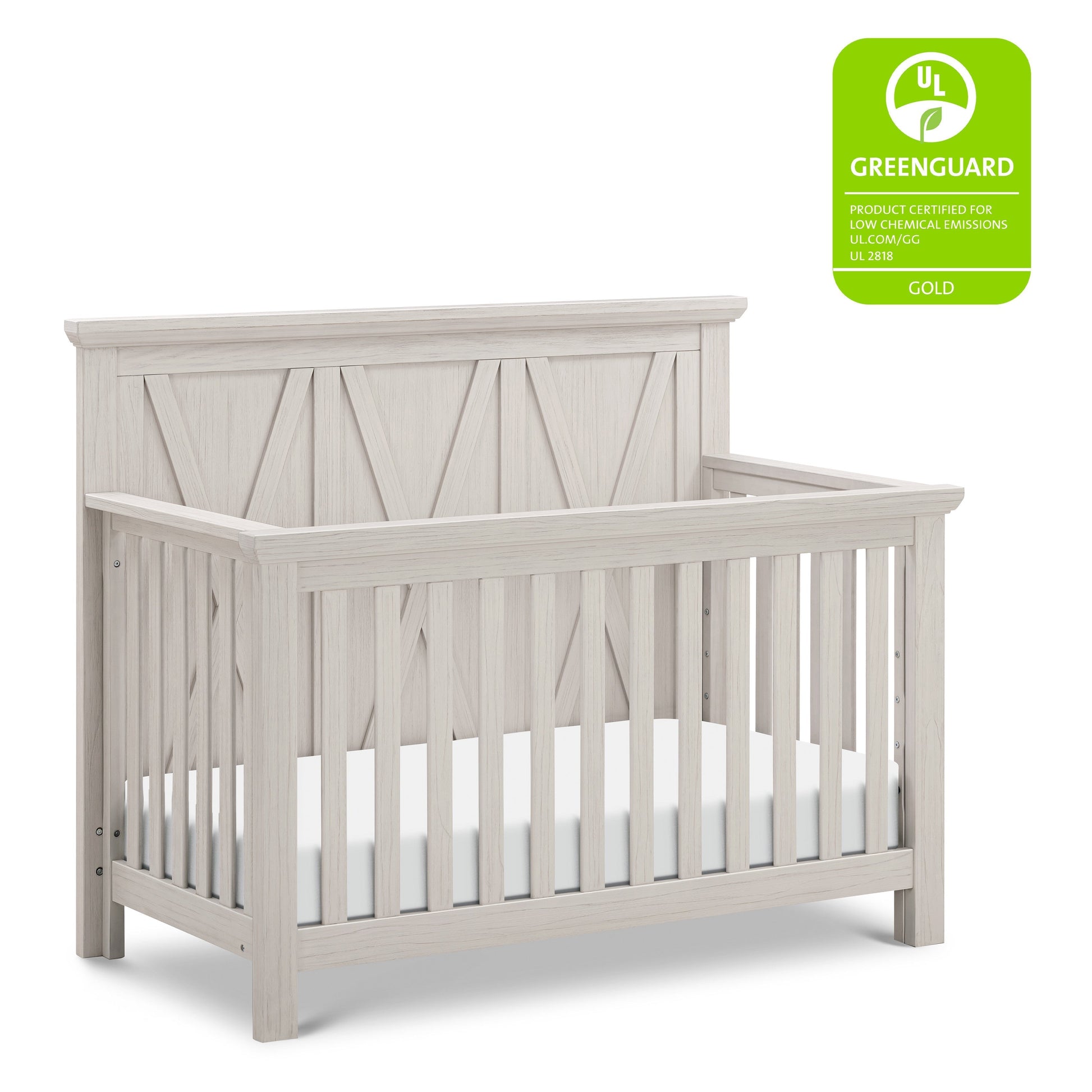 Namesake Furniture Monogram by Namesake Emory Farmhouse 4-in-1 Convertible Crib
