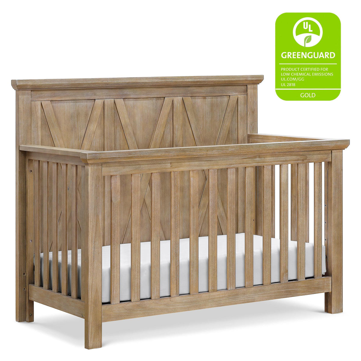 NamesakeMonogram by Namesake Emory Farmhouse 4-in-1 Convertible CribBabysupermarket