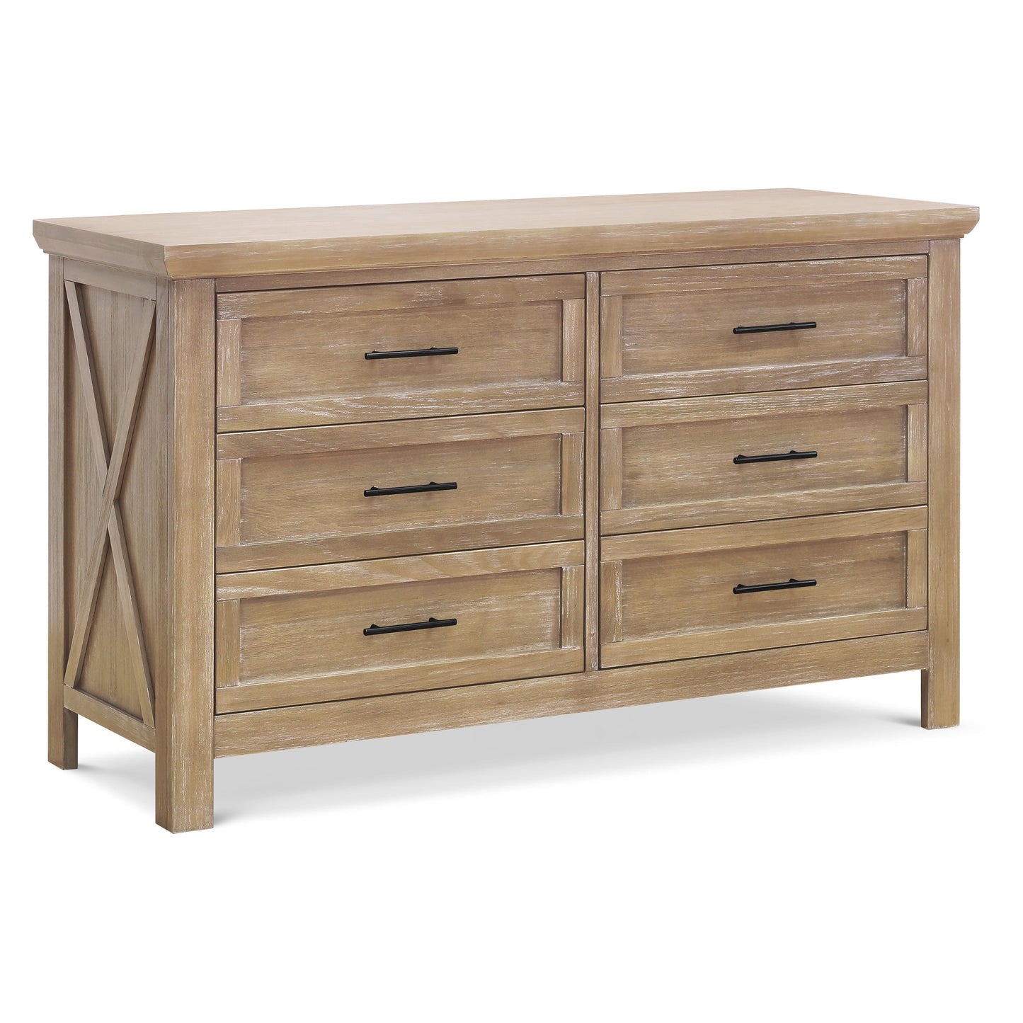 Namesake Dressers Driftwood Monogram by Namesake Emory Farmhouse 6-Drawer Dresser